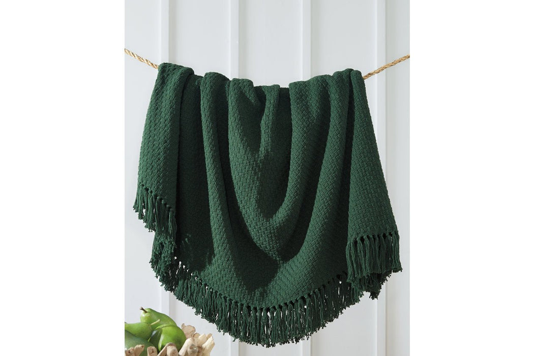 Yasmin Emerald Throw (Set of 3) - Lara Furniture