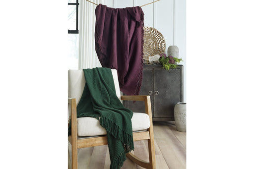 Yasmin Emerald Throw (Set of 3) - Lara Furniture