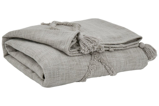 Kassidy Gray Throw (Set of 3) - Lara Furniture