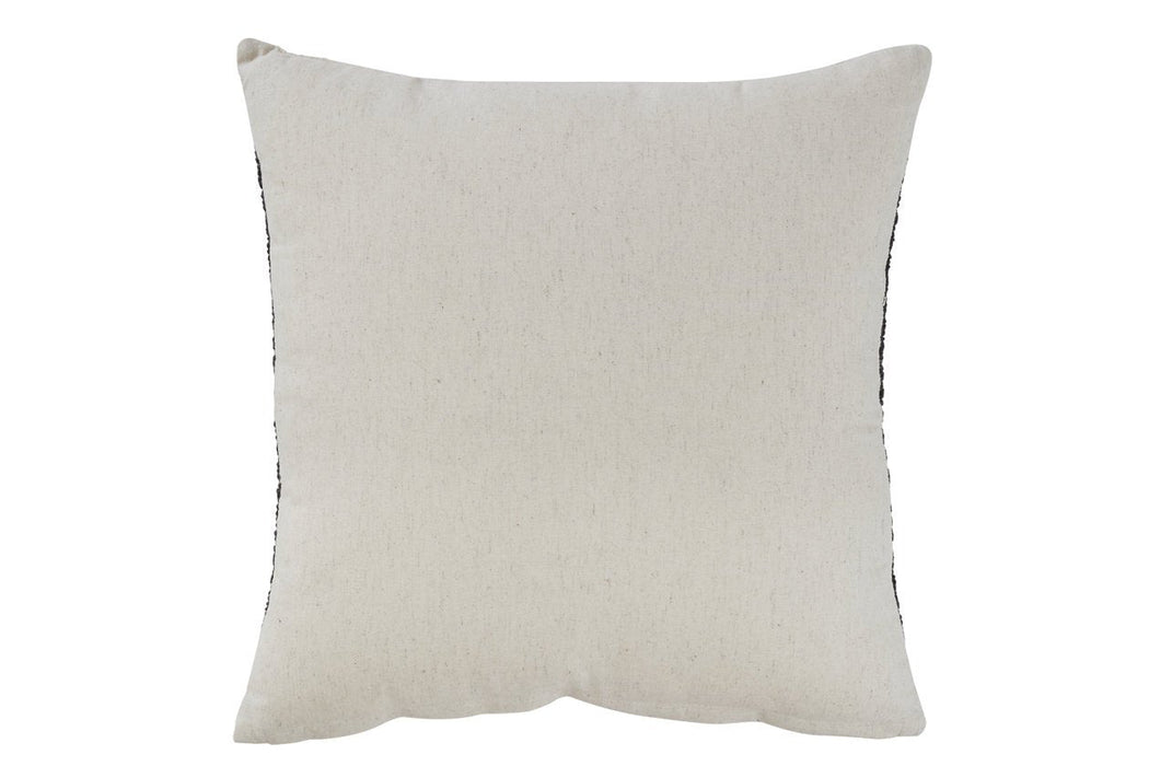 Warneka Charcoal/Cream Pillow (Set of 4) - Lara Furniture