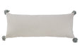 Linwood Gray/Cream Pillow (Set of 4) - Lara Furniture