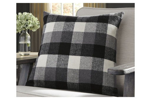 [OVERSTOCK] Carrigan Black/Gray/Ivory Pillow (Set of 4) - Lara Furniture