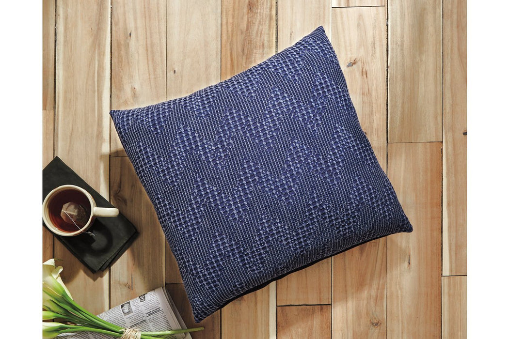 Dunford Navy Pillow (Set of 4) - Lara Furniture