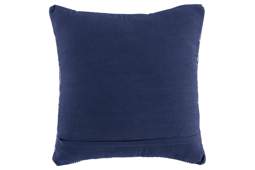 Rabia Navy Pillow (Set of 4) - Lara Furniture