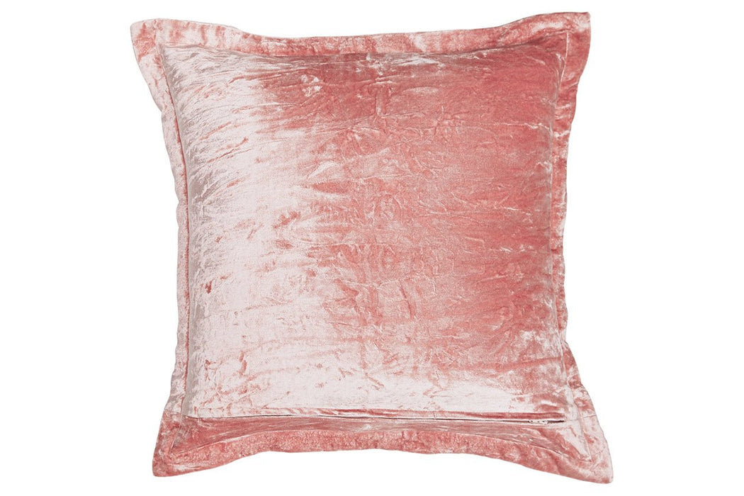 Marvene Blush Pink Pillow (Set of 4) - Lara Furniture