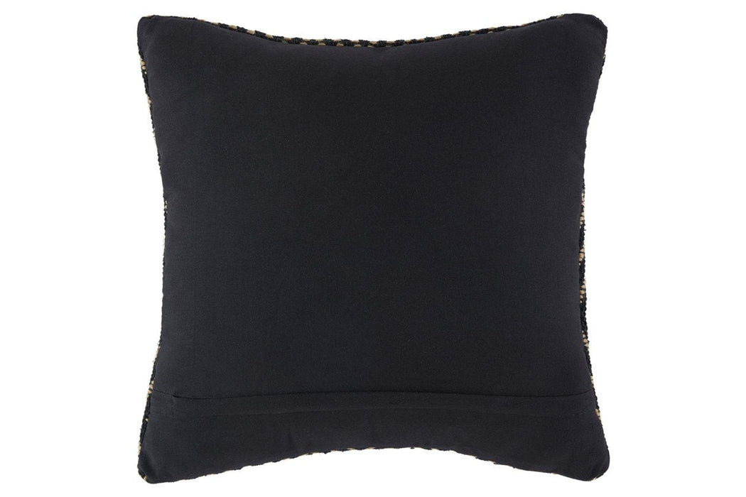 Mitt Black/Tan Pillow (Set of 4) - Lara Furniture