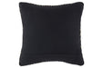 Mitt Black/Tan Pillow (Set of 4) - Lara Furniture