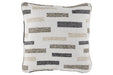 Crockett Black/Taupe/Cream Pillow (Set of 4) - Lara Furniture