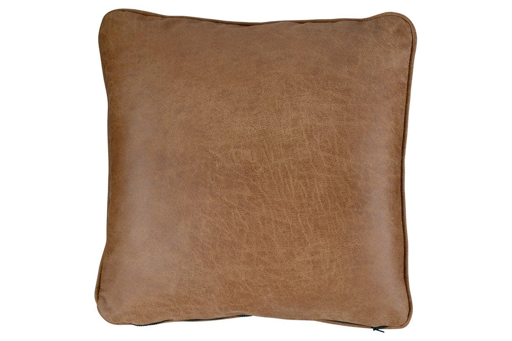 Cortnie Caramel Pillow (Set of 4) - Lara Furniture