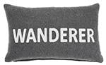 Wanderer Charcoal Pillow (Set of 4) - Lara Furniture