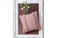 Janah Blush Pink Pillow (Set of 4) - Lara Furniture