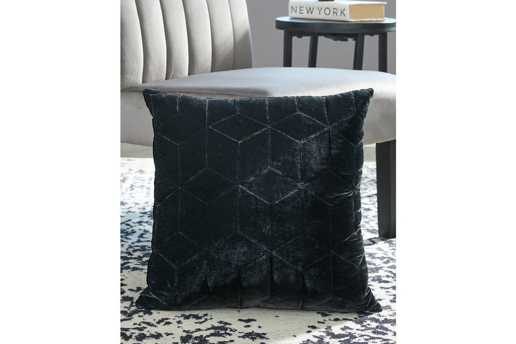 Darleigh Black Pillow (Set of 4) - Lara Furniture