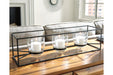 Jadyn Black Candle Holder - Lara Furniture