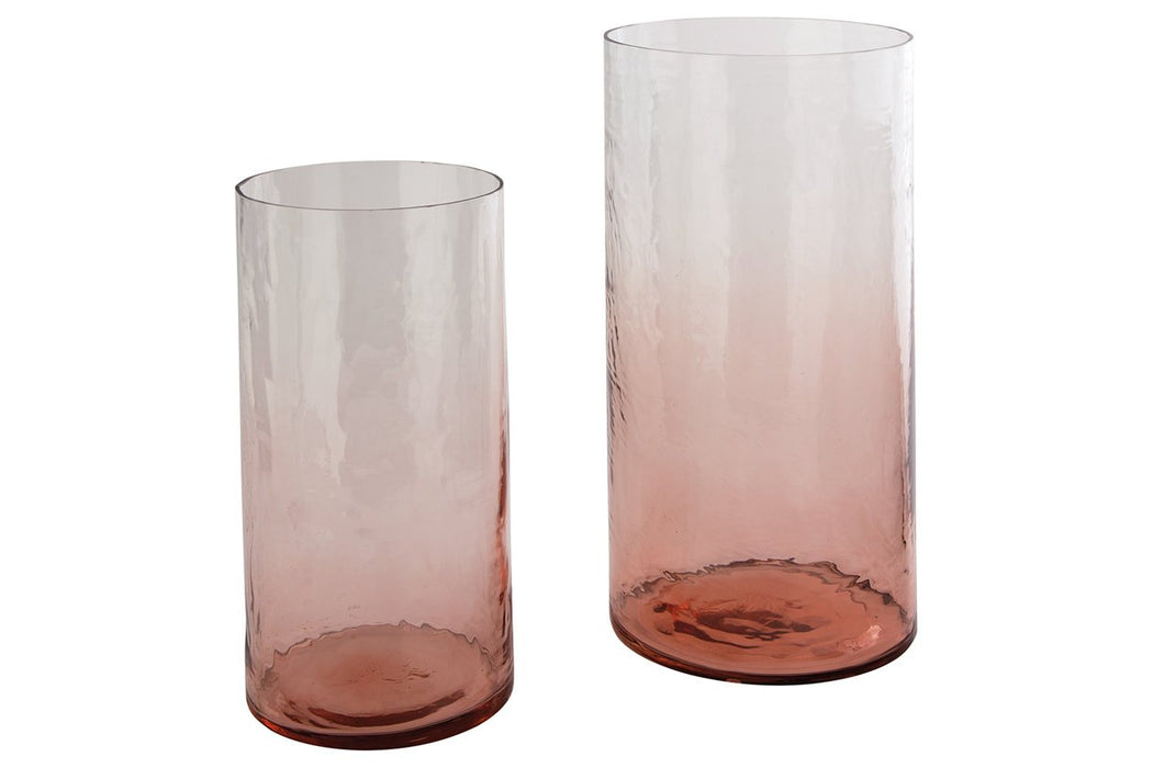 Devona Pink Vase (Set of 2) - Lara Furniture