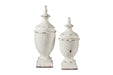 Devorit Antique White Jar - Lara Furniture