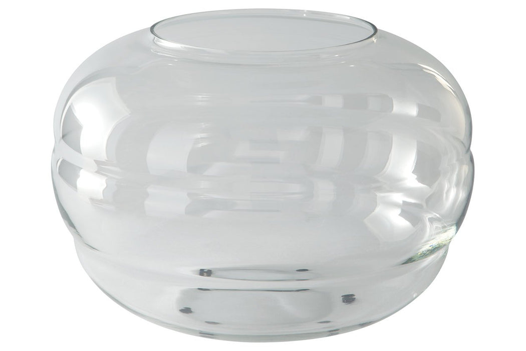 Mabon Clear Vase - Lara Furniture