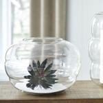 Mabon Clear Vase - Lara Furniture