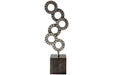 Brevyn Black/Silver Finish Sculpture - Lara Furniture