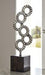 Brevyn Black/Silver Finish Sculpture - Lara Furniture