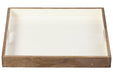 MORIA Natural/White Tray - Lara Furniture