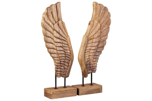 BRANDEN Natural Sculpture (Set of 2) - Lara Furniture