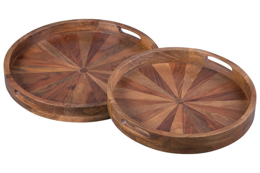 LUCIO Natural Tray (Set of 2) - Lara Furniture