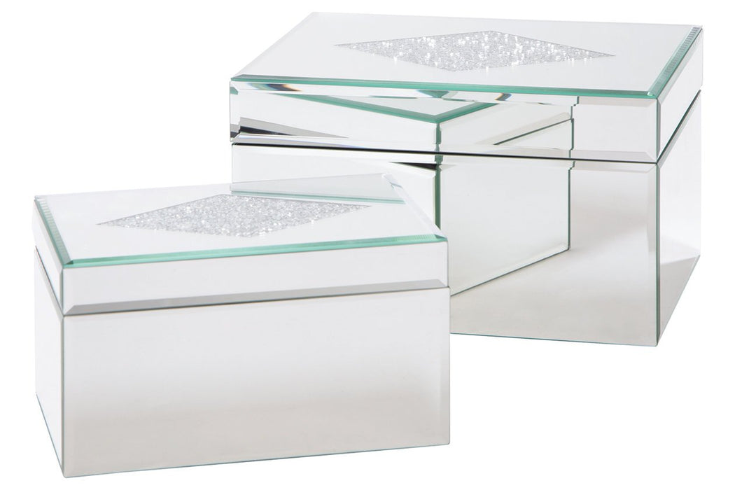 Charline Mirror Box (Set of 2) - Lara Furniture