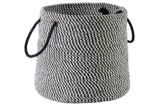 Eider Black Basket - Lara Furniture