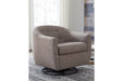 Upshur Taupe Accent Chair - Lara Furniture