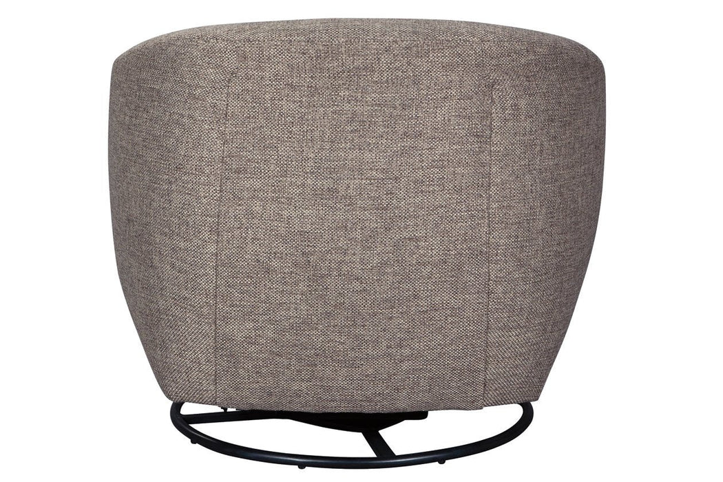 Upshur Taupe Accent Chair - Lara Furniture