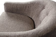 Upshur Taupe Accent Chair - Lara Furniture