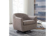 Upshur Taupe Accent Chair - Lara Furniture