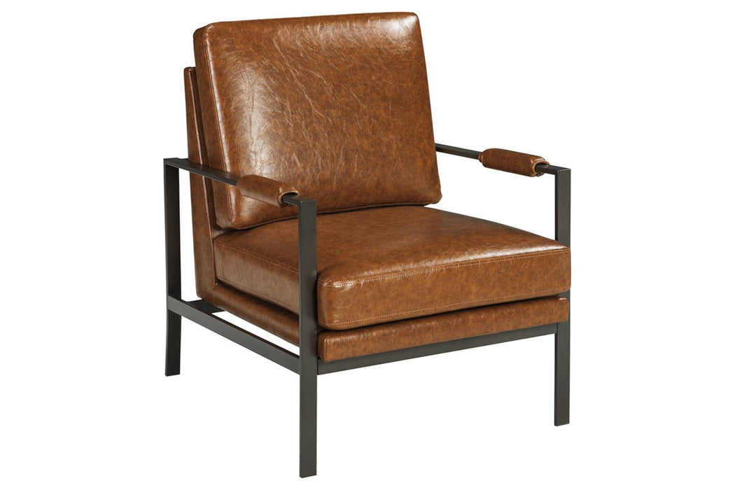 Peacemaker Brown Accent Chair - Lara Furniture