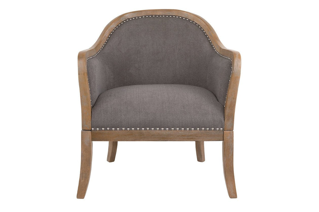 Engineer Brown Accent Chair - Lara Furniture