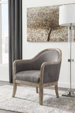 Engineer Brown Accent Chair - Lara Furniture