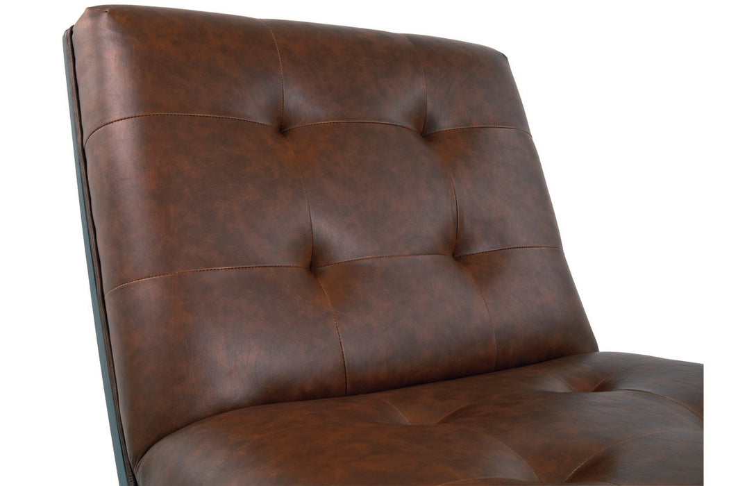 Sidewinder Brown Accent Chair - Lara Furniture