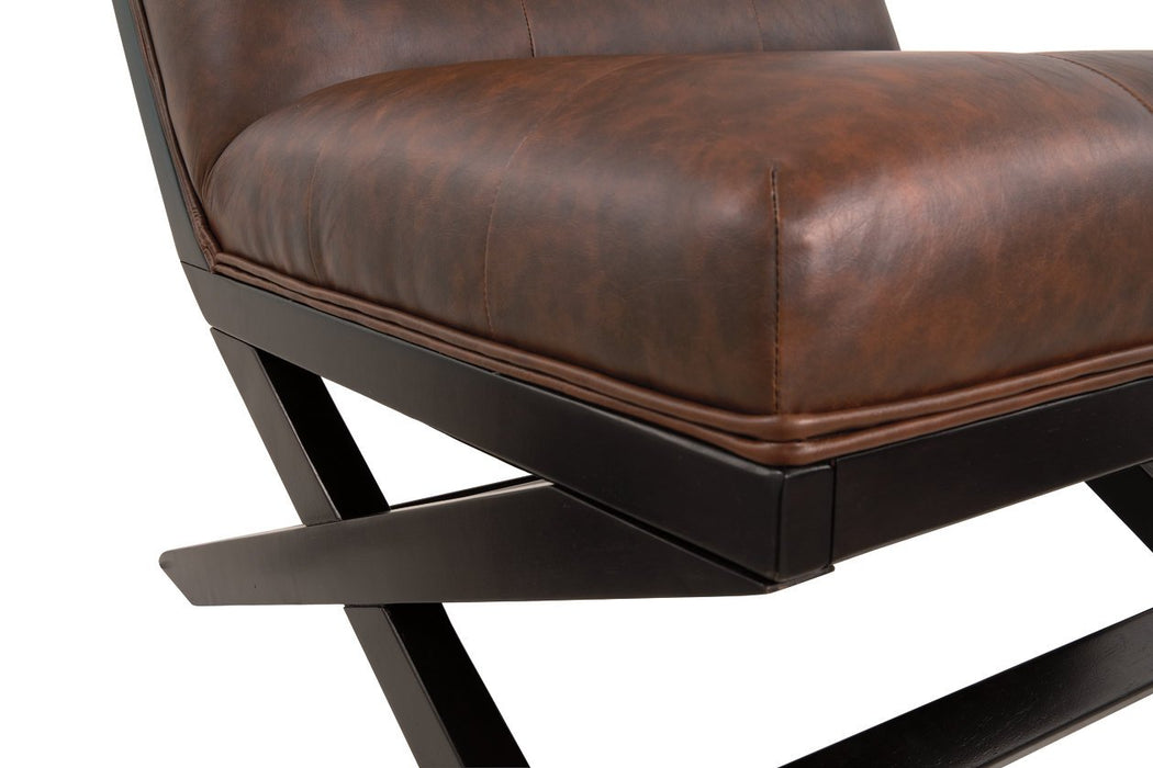 Sidewinder Brown Accent Chair - Lara Furniture