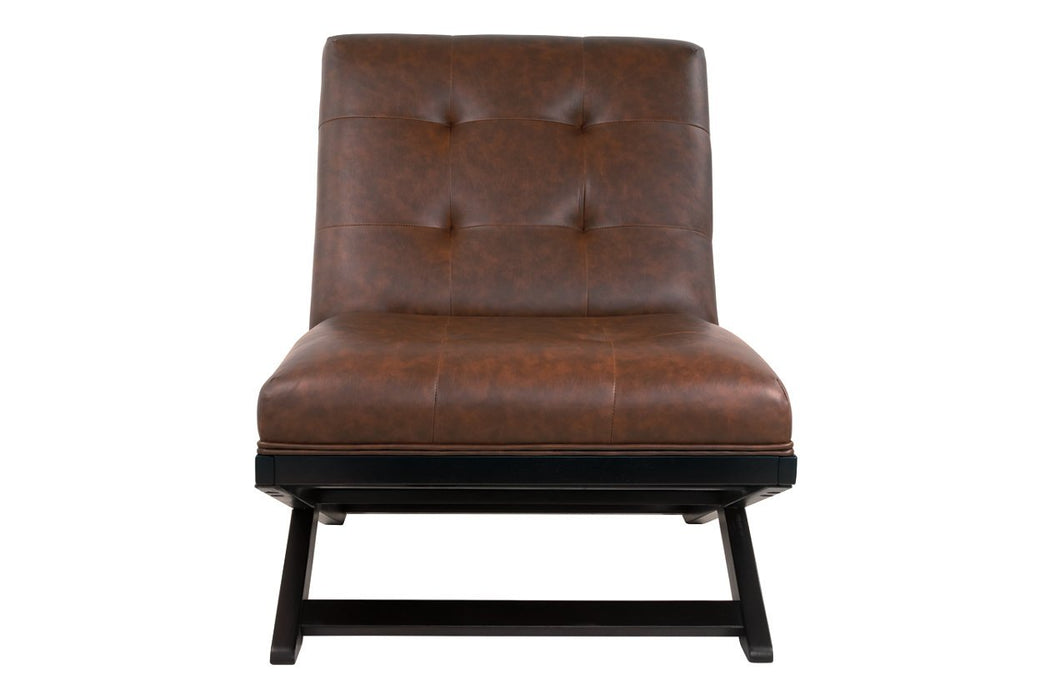 Sidewinder Brown Accent Chair - Lara Furniture