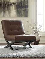 Sidewinder Brown Accent Chair - Lara Furniture