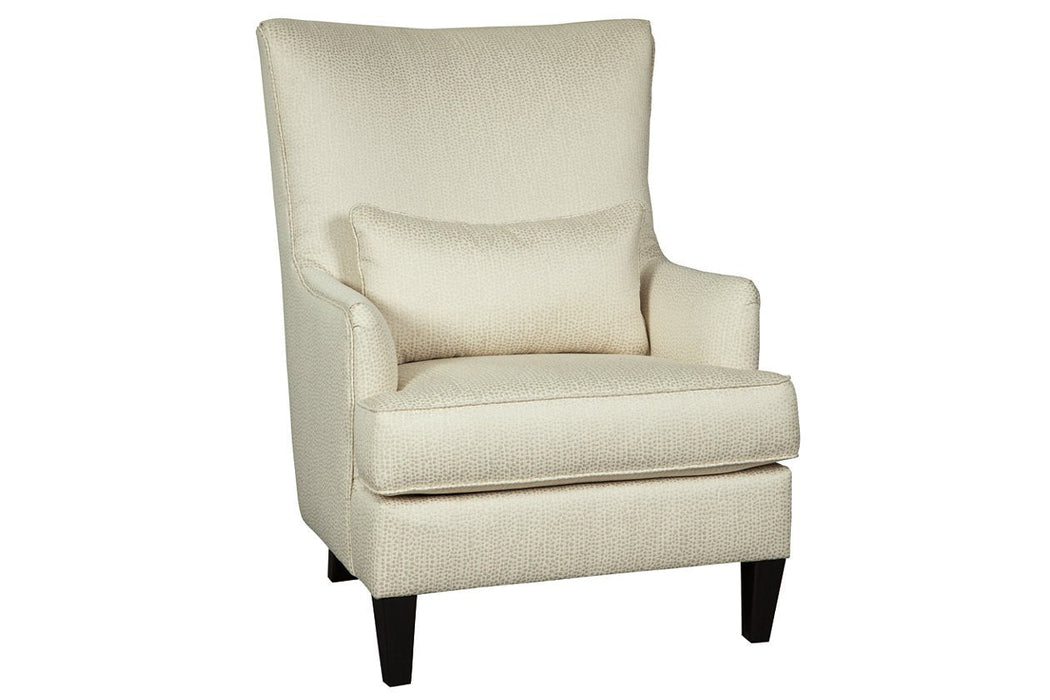 Paseo Ivory Accent Chair - Lara Furniture