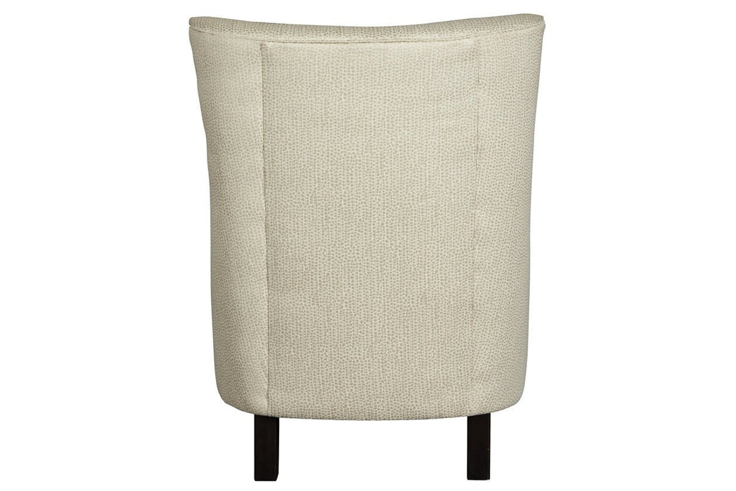 Paseo Ivory Accent Chair - Lara Furniture