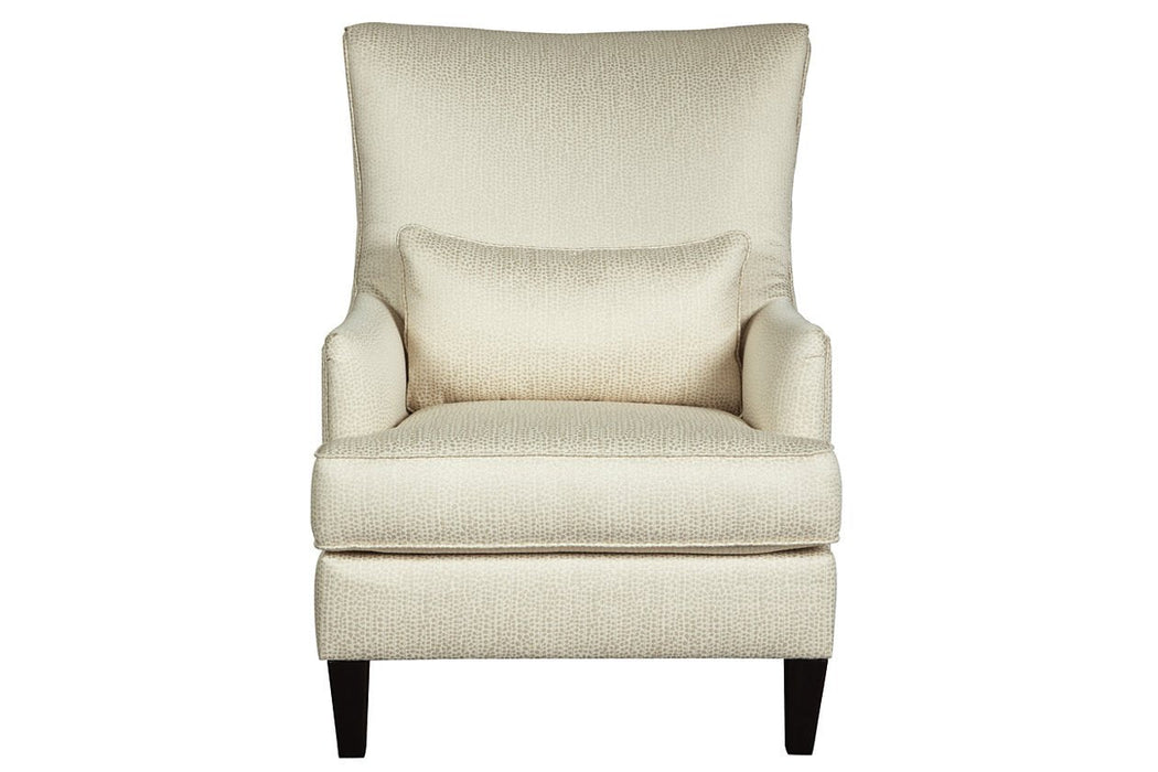 Paseo Ivory Accent Chair - Lara Furniture