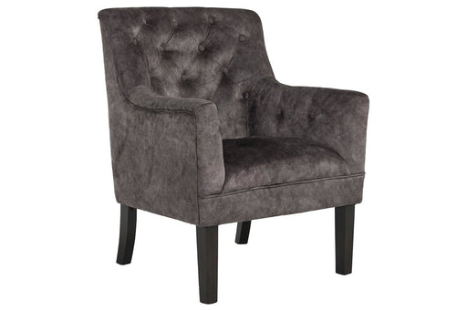 Drakelle Charcoal Gray Accent Chair - Lara Furniture