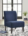 Triptis Navy Accent Chair - Lara Furniture