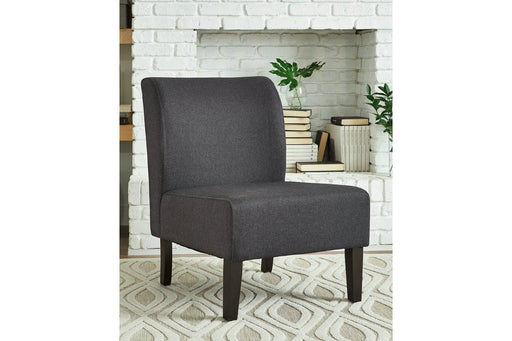 Triptis Charcoal Gray Accent Chair - Lara Furniture