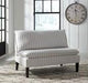 Arrowrock White/Gray Accent Bench - Lara Furniture