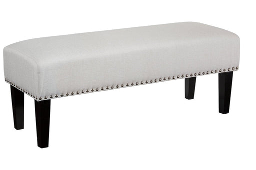 Beauland Ivory Accent Bench - Lara Furniture