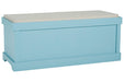 Dowdy Teal Storage Bench - Lara Furniture