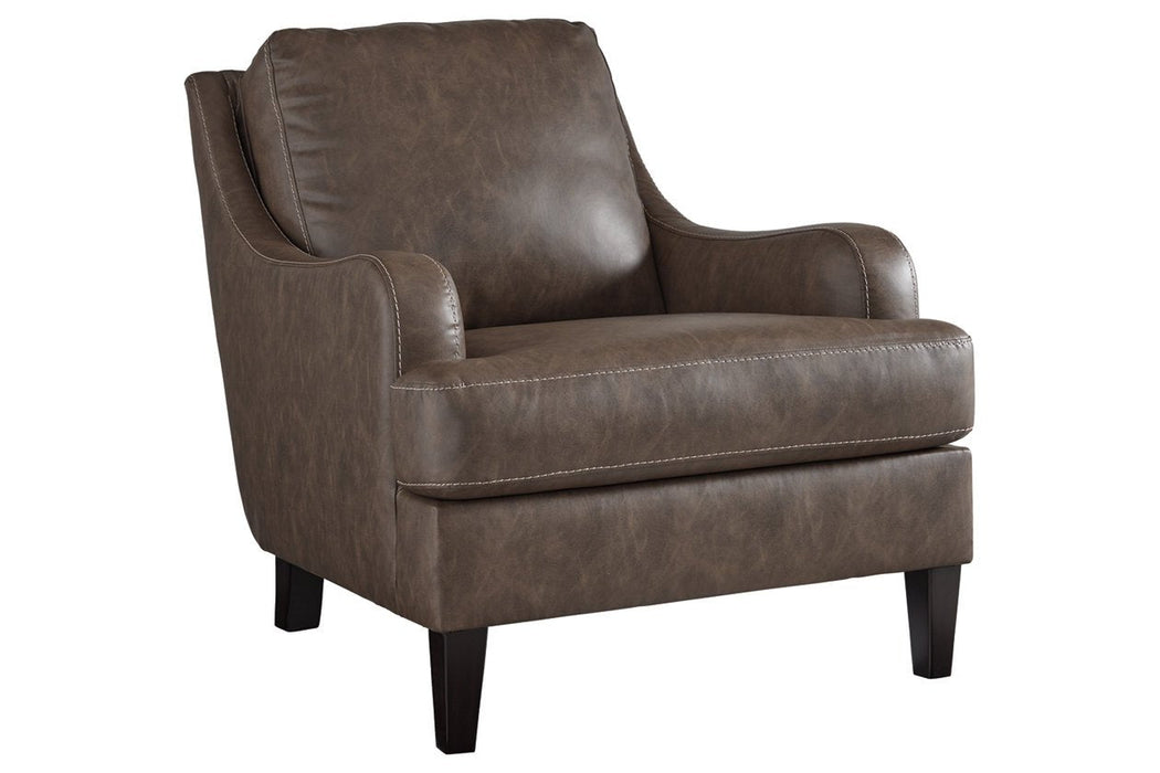 Tirolo Walnut Accent Chair - Lara Furniture