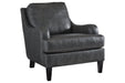 Tirolo Dark Gray Accent Chair - Lara Furniture